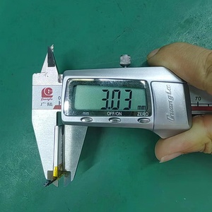 Литий-полимерный аккумулятор KC CE, сертифицированный 3,7 В, 3 мм, 301525, 80 мАч, перезаряжаемая Липовая батарея - Product Image 3