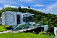 Haute qualité Durable préfabriqué conteneur maison Portable modulaire en acier espace Capsule pour Villa boutique salle de bain Camping hôtel usage domestique