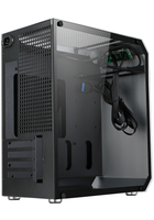 Boîtier d'ordinateur à châssis mince bon marché Boîtier pour mini ordinateur de jeu Boîtier en aluminium Itx/M-Atx/Atx Étuis pour ordinateur avec style cool et ventilateur de processeur C
