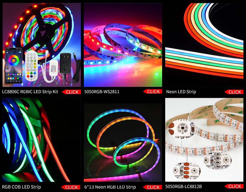 DC36V RGBW UCS2904 5050 Digital LED Light Strip 2904 RGBW 30M Pixel Smart control Led Strip Lighting