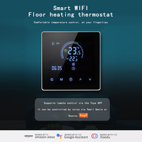 Termostato Inteligente GEYA AC90V~240V 3A con Pantalla LCD a Color, Control Táctil, Calentamiento de Agua Eléctrico, Función de Bloqueo, Resistente al Fuego