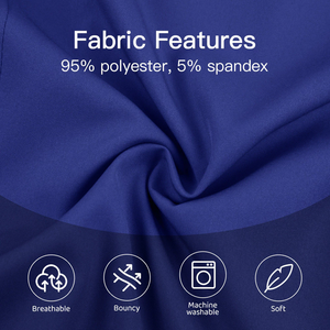 Neues Umweltfreundliches Gewebtes Stehkragen-Reißverschluss-Kasack-Set Krankenschwester-Uniform Schönheitssalon-Arbeitskleidung V-Ausschnitt Oberteil + Hose Zweiteiliges Set Spa - Product Image 3