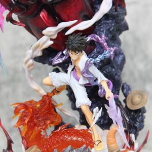 33cm Nouvelle figurine d'anime japonais GK Luffy Modèle Jouet One-Pieces XS Five Gear Awakening Action Figure - Product Image 2
