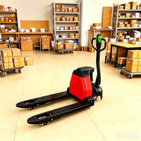 Chariot élévateur à palettes électrique industriel de 3 tonnes en acier durable, alimenté par batterie au lithium, fabricant OEM