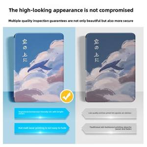 KPW5 étui de protection en plastique de silicone en cuir PU léger pour Paperwhite5 <span class=keywords><strong>E</strong></span>-Reader Sleep Wake-up étui de protection coloré pour tablette - Product Image 3