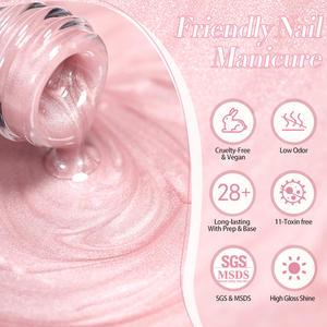 BORN PRETTY Vernis Gel Magnétique Rose Transparent Effet Œil de Chat Qualité Salon, Fournitures de Vernis à Ongles Gel Scintillant Effet Œil de Chat pour Créer Votre Propre Marque - Product Image 6