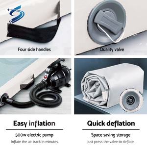 Yoga gymnastique à domicile exercice entraînement Air piste <span class=keywords><strong>rouleau</strong></span> cylindre <span class=keywords><strong>pas</strong></span> <span class=keywords><strong>cher</strong></span> prix noir gymnastique Fitness DWF gonflable Air baril - Product Image 3