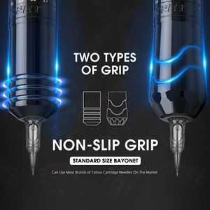 XNET Void 1800mAh 2,4-4,2mm 7 Profession elle drahtlose Tattoo-Stift maschine mit einstellbarem Hub und doppelter Batterie für Artist Body Art - Product Image 5