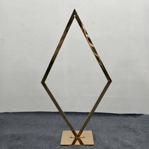 Candelabros Altos de Metal Dorado y Plateado con Diamantes, Portavelas Acrílicos, Decoración para Bodas, Centros de Mesa, Soportes para <span class=keywords><strong>Flores</strong></span>, Jarrones - Product Image 6