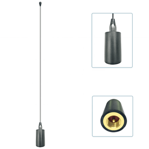 Antenne radio mobile pour voiture en acier inoxydable VHF 136-174 MHz, antenne de communication flexible longue portée - Product Image 2