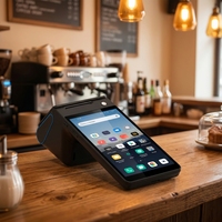 Fabricants de terminaux de point de vente Android GMS portables OEM ODM, écran tactile 8 pouces, paiement NFC 4G, machine de point de vente avec imprimante