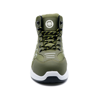 Chaussure de sécurité MaxiTough unisexe en cuir microfibre respirant, avec embout composite et plaque anti-perforation pour le travail industriel