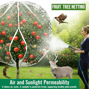 Filet de protection pour arbres fruitiers et plantes de <span class=keywords><strong>jardin</strong></span>, barrière anti-insectes et oiseaux, pour tomates et myrtilles - Product Image 3
