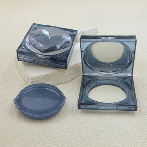 Caja de cojín de <span class=keywords><strong>aire</strong></span> de <span class=keywords><strong>amor</strong></span> transparente cuadrado personalizado de 15g caja vacía de crema BB con espejo cosméticos caja de plástico vacía contenedor - Product Image 3