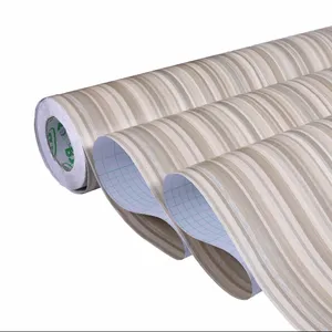 Hot Sale Roll Packing High Quality Decorative Wood Grain PVC Self Adhesive Film for cupboard renovation
