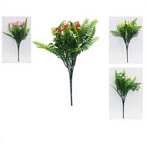 CASAMAX WL CZ-4866 Flores Artificiales de Plástico Mixto de 36 cm para Decoración, Elegantes, Clásicas, Ecológicas, Duraderas, Portátiles y de Lujo - Product Image 1