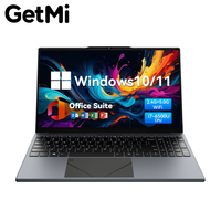 15,6 inch Win 11 I7 Laptops Gloednieuw Core I7 16GB RAM 512GB Draagbare Computer Core I7 Laptop
