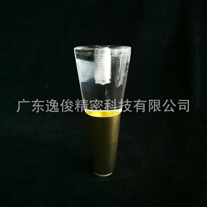 Acrylic <b>Sofa</b> Legs Transparent <b>Gold</b> Decorated Durable Heavy Duty Modern Design Living Room Furniture Support - Product Image 2