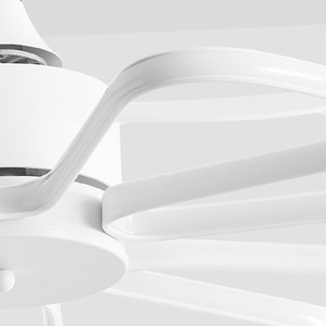 Quạt trần đèn LED hiện đại phong cách Bắc Âu tích hợp đèn trang trí nội thất, điều khiển từ xa, dùng cho văn phòng, nhà ở, phòng khách - Product Image 5