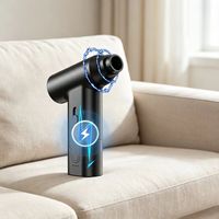Nettoyeur sans fil écologique à moteur sans balais, souffleur d'air 110 000 tr/min, mini ventilateur puissant pour voiture et usage domestique
