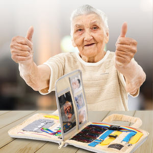 Tapis d'activité de démence patients Alzheimer bébé sensoriel réconfortant Autisti Fidget couverture pour Aspergers - Product Image 6