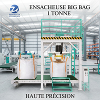 Machine de remplissage automatique de sacs Big Bag 500kg-1500kg pour café, noix, granulés de bois et maïs, ensacheuse Jumbo 1 tonne
