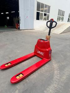 Chariot élévateur à palettes entièrement électrique JAKI <span class=keywords><strong>QBM</strong></span> 1,5 tonne 2 tonnes, batterie lithium, équipement de manutention de matériaux d'entrepôt, certifié CE, AWD - Product Image 2