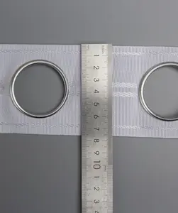 8cmカーテンテープとアイレットリングテープリングカーテンパンチテープカーテンアクセサリー卸売サプライヤー