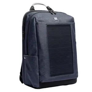 男女通用时尚聚酯太阳能电池板背包折叠式太阳能包旅游灯太阳能电池板充电运动背包
