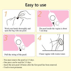 Chinaherbs Tampones Herbales Chinos 100% Naturales Clean Point para Limpieza Vaginal, Perlas Yoni Originales Más Vendidas - Product Image 4