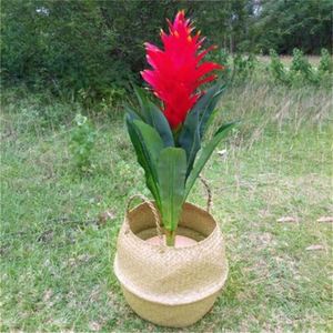 Giỏ đựng đồ giặt có bánh xe, gấp gọn được, làm từ sợi thủy sinh, dùng cho khách sạn, giỏ đựng đồ bằng vải dệt, giỏ đựng đồ lớn 11x11x11, có lớp lót vải - Product Image 6