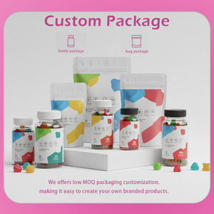 Gomitas de Colágeno con Sabor a Frutas Personalizadas de Marca Privada, Gomitas de Colágeno con Biotina Antienvejecimiento para Cabello, Piel, Uñas y Articulaciones, Vitaminas - Product Image 5