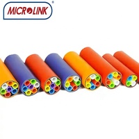 Kabel Fiber Optik Tiup Udara MICROLINK MI-MDB-7 2way-24way 7way Micro Duct Bundle HDPE Duct Jaringan PON Garansi 25 Tahun FTTx