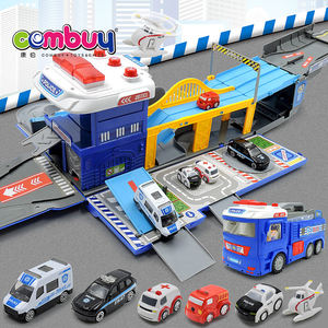 Обучающий грузовик, игровой трек, набор «сделай сам», гараж, игрушки для парковки автомобилей - Product Image 4