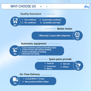سرير مستشفى لعلاج البدانة كهربائي كامل 5 وظائف للمريض - Product Image 6