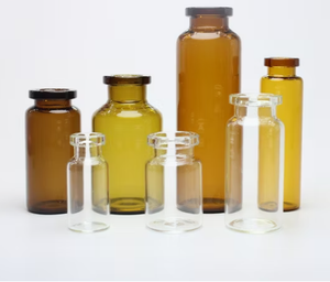 Factory Supply Empty Transparent Glass <b>Bottles</b> 3ml 5ml 10ml 15g Vacuum Liquid Home Use Bulk Order Custom Printing Quick Delivery - Product Image 2