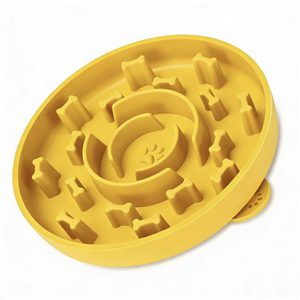 Tazón de Silicona para Comida Lenta, Antideslizante, con Ventosa, Antiasfixia, para Perros - Product Image 4