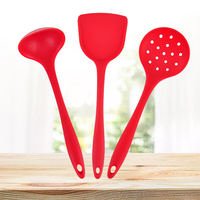 Accessoires pour la maison et la cuisine Outils de pâtisserie Ustensiles de cuisine en silicone résistant à la chaleur Ensemble de spatules de cuisine