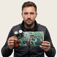 Carte de commande PCB pour climatiseur RV à onduleur DC 3HP Saturn OEM ODM avec matériau FR-4 pour systèmes de climatisation de camping-cars et caravanes