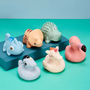 Giocattoli da Bagno in PVC a Forma di Animali con Suono, Regalo Promozionale Natalizio, Giocattoli da Bagno in Plastica Personalizzati, Souvenir Turistici - Product Image 2