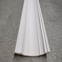 Moulure plate décorative élégante en polyuréthane avec finition parfaite pour plafonds, murs et intérieurs modernes