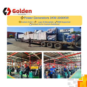 Reducción de ruido 60kVA 80kVA 120kVA Unidades de energía diésel para construcción de ferrocarriles Potencia 60kW 80kW 120kW Generador eléctrico - Product Image 6