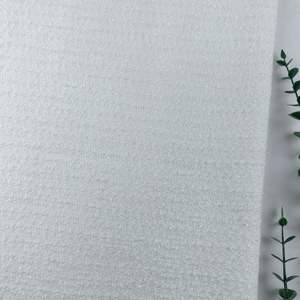 2024 automne et hiver tissus 100% polyester blanc tissage tweed <span class=keywords><strong>tissu</strong></span> <span class=keywords><strong>pour</strong></span> pardessus femme - Product Image 5