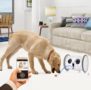 Jouet interactif intelligent pour chien en forme de hibou robot, écologique, moderne, amusant, éducatif, jouet pour animaux de compagnie - Product Image 5
