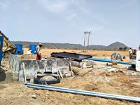 Langlebige Bergbauausrüstung Komplette Golderzverarbeitungslinie zur Goldgewinnung
