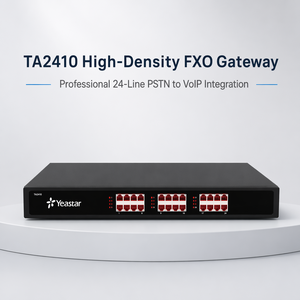 Yeastar VoIP GATEWAY TA2410: พอร์ต24 FXO, หน่วยประมวลผล TI, ทำงานพร้อมกันได้อย่างสมบูรณ์, ระบบโทรศัพท์ IP ที่เสถียรเกรดผู้ให้บริการสำหรับธุรกิจ - Product Image 4