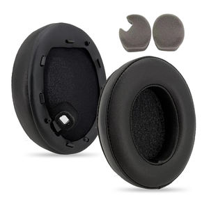 Almohadillas de repuesto de cuero de piel de cordero a precio de fábrica, almohadillas para <span class=keywords><strong>SONY</strong></span>, auriculares, auriculares, espuma con cancelación de ruido - Product Image 6
