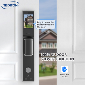 Tediton an ninh cửa thông minh Khóa Nhận dạng khuôn mặt cửa trước kỹ thuật số ttlock ứng dụng thông minh ttlock với máy ảnh - Product Image 3