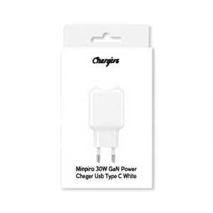 Cargador USB Tipo-C MINIPRO 30W GaN Power Delivery Blanco PUFCMTCUSBC30WGWHI - Product Image 3
