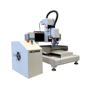 ใหม่ 4040 Mini CNC Router เครื่องกัดเหล็กสภาพเครื่องประดับหยกแกะสลักพร้อมเกียร์ Core มอเตอร์ PVC แบริ่ง